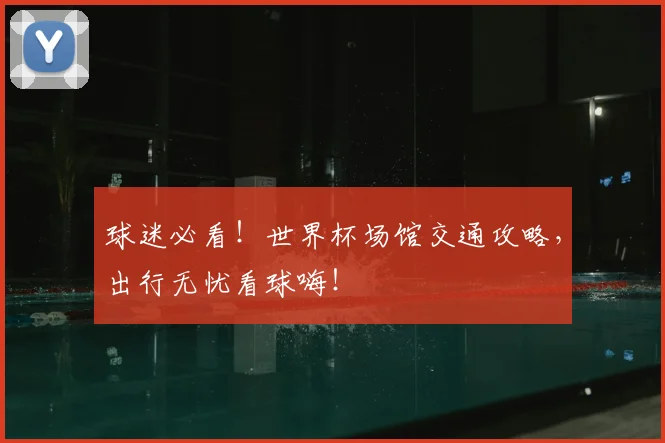 球迷必看！世界杯场馆交通攻略，出行无忧看球嗨！